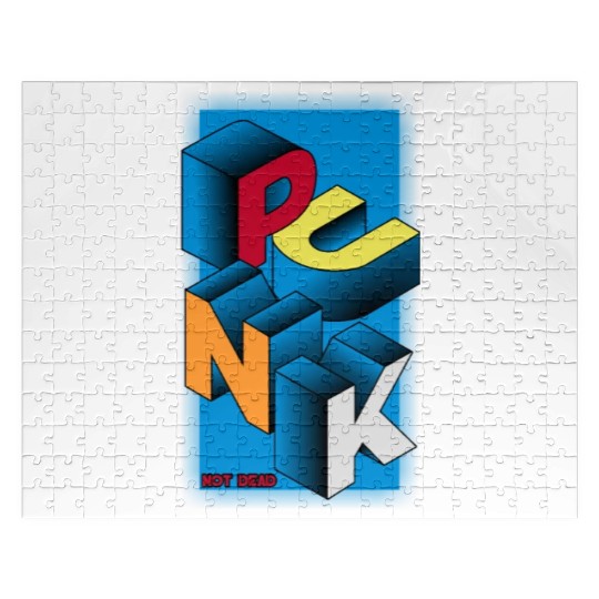 PUNK NOT DEAD Jigsaw Puzzles