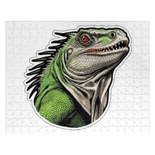 Iguana - Enchanted Wilderness Jigsaw Puzzles