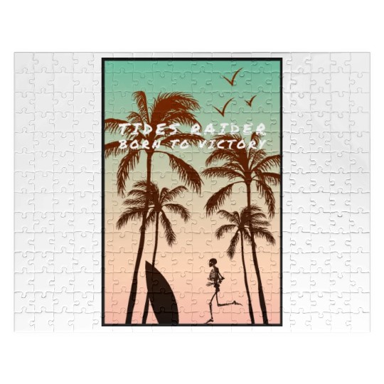 Tides raider, born to victory Jigsaw Puzzles