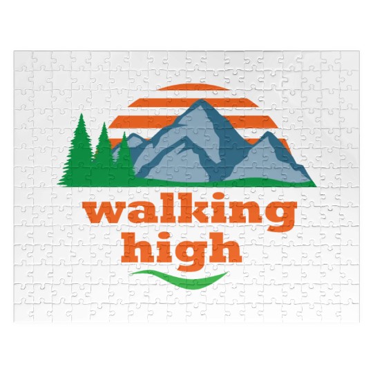 Walking High Jigsaw Puzzles