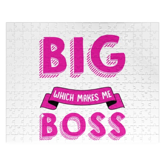 I m The Big Sister Which Makes Me Boss Older Jigsaw Puzzles