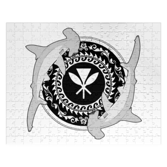 Kanaka Maoli Hammerhead Shark Jigsaw Puzzles