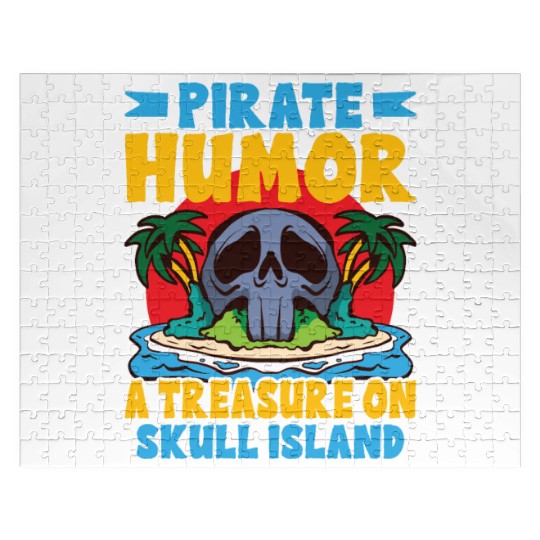 Funny Horror Pirate Pirate Ship Pirate Captain Jigsaw Puzzles