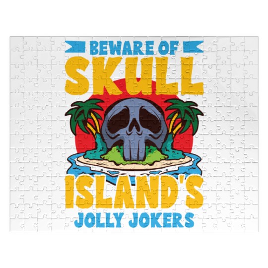 Funny Horror Pirate Pirate Ship Pirate Captain Jigsaw Puzzles