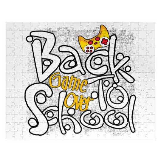 back to school game over Jigsaw Puzzles