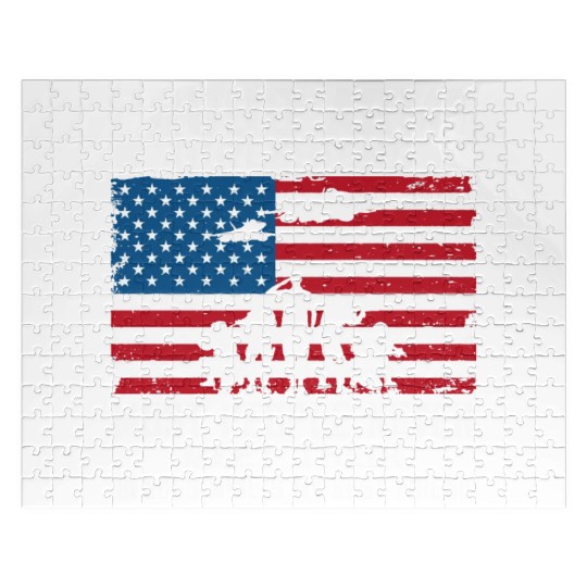Proud US Army Girlfriend Jigsaw Puzzles