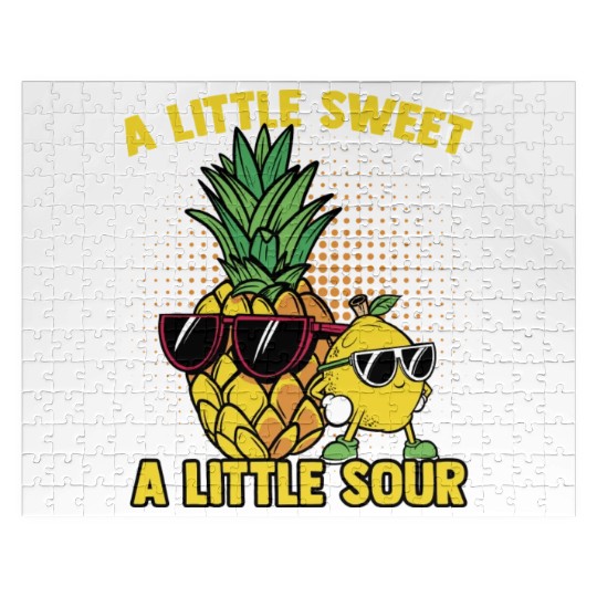 A Little Sweet A Little Pineapple And Lemon For Jigsaw Puzzles