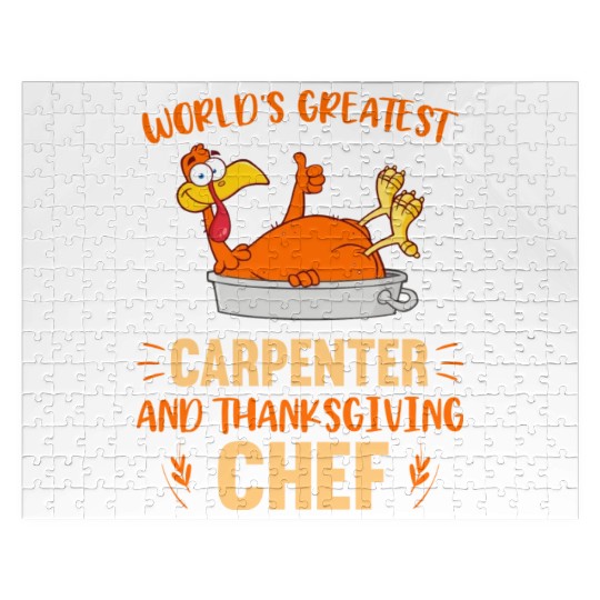 World Greatest Carpenter And Thanksgiving Jigsaw Puzzles