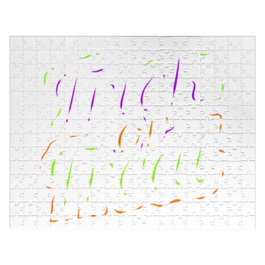 Trick Or Treat Spiderweb Halloween Jigsaw Puzzles