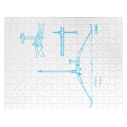 Anatomy Bow And Arrow Definition Of Archery Jigsaw Puzzles