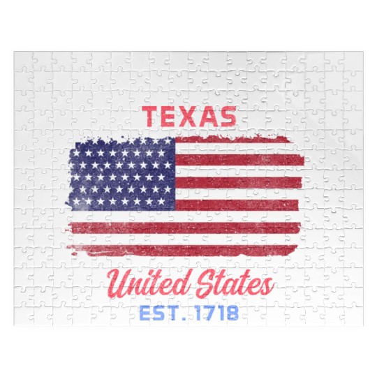 San Antonio Texas est 1718 Design for proud San Jigsaw Puzzles
