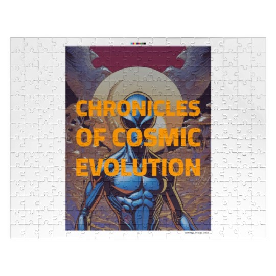 Ethereal Alien Fantasy - Cosmic Radiance Art Jigsaw Puzzles