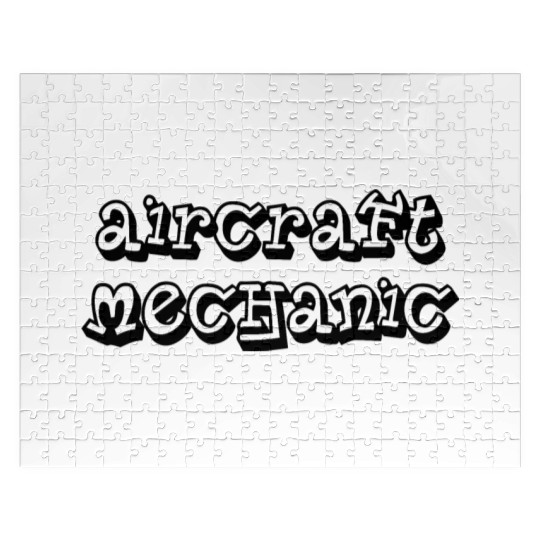 Aircraft Mechanic Simple Jigsaw Puzzles