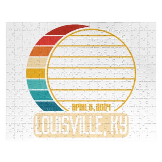 Total Solar Eclipse Kentucky Louisville EclipseLou Jigsaw Puzzles
