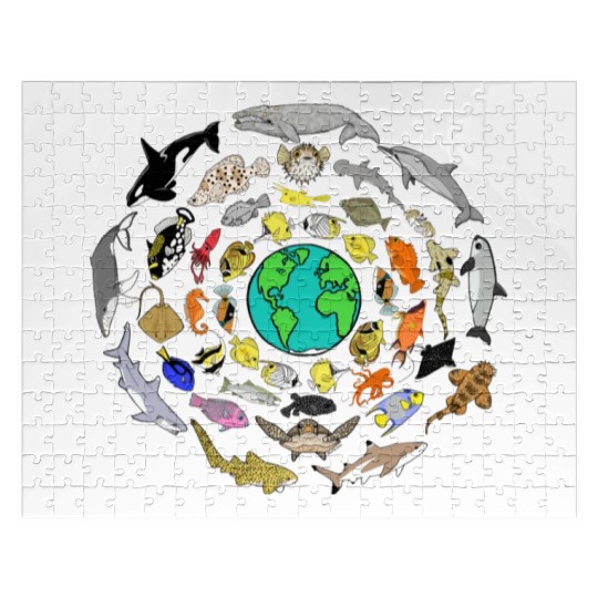 World Oceans Day Sea Life Jigsaw Puzzles
