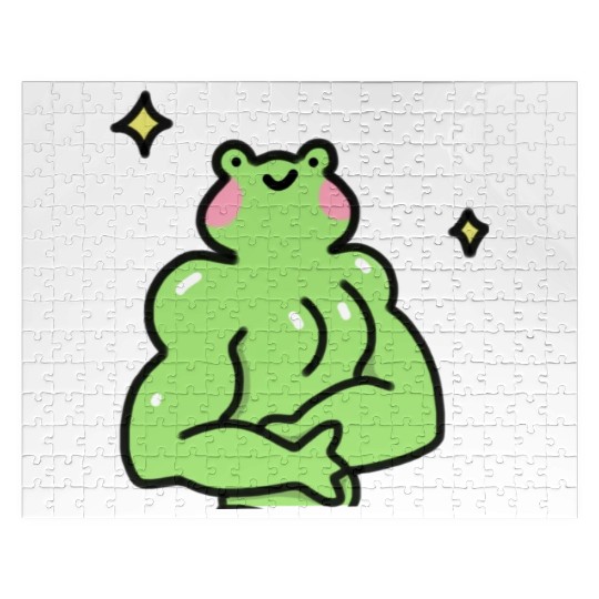 Gym Frog Jigsaw Puzzles