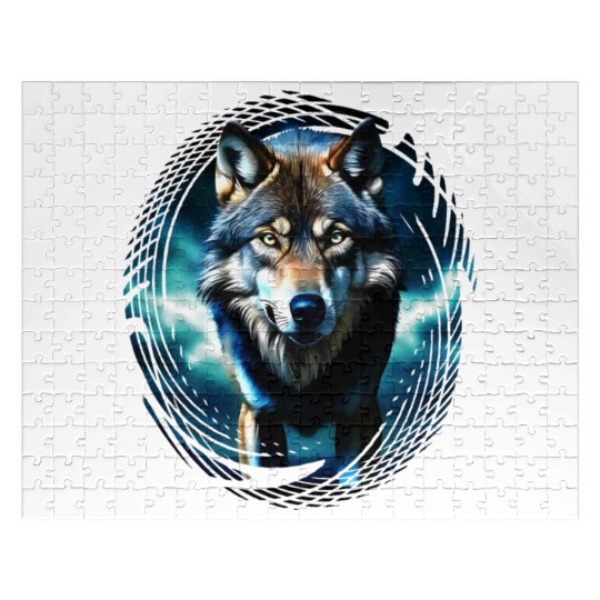 The Midnight Wolf Jigsaw Puzzles