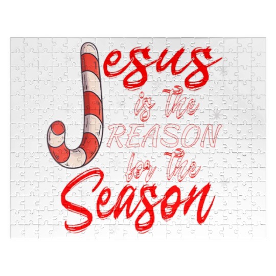 Jesus Is The Reason For The Season Merry Jigsaw Puzzles