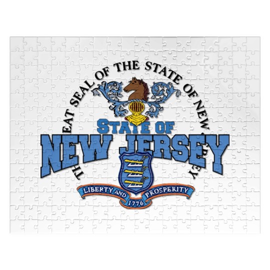 State of New Jersey Jigsaw Puzzles