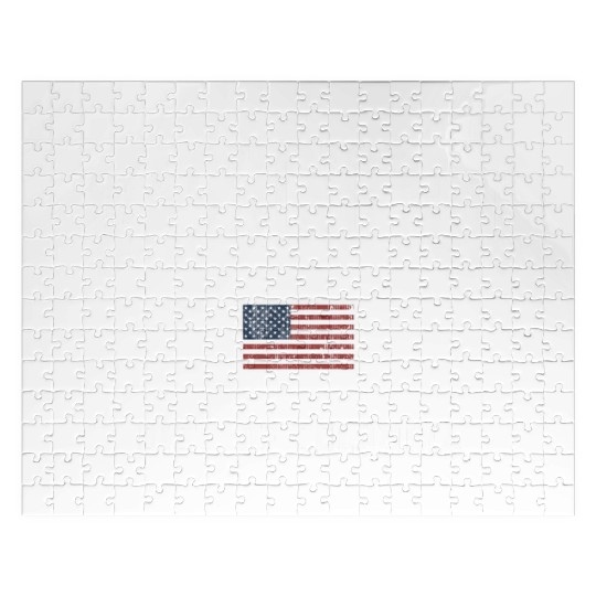 Washington Dc American Flag Sports Jigsaw Puzzles