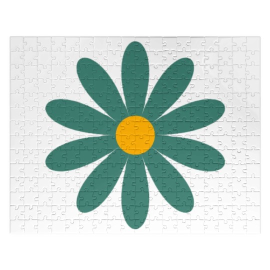 green daisy Jigsaw Puzzles