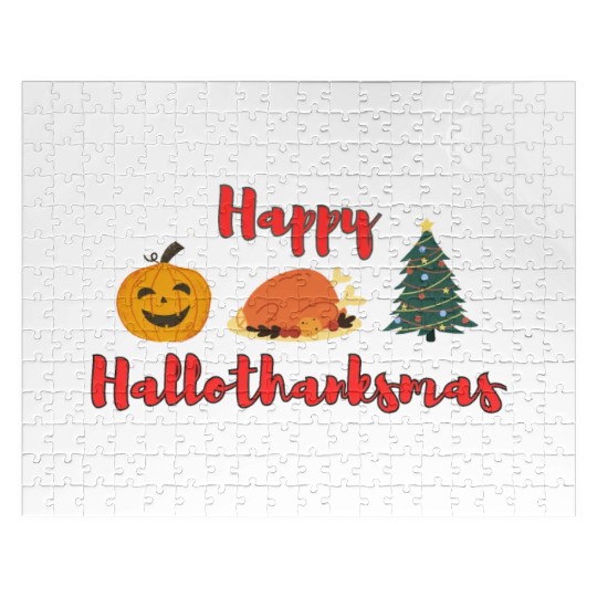 Happy HalloThanksMas Jigsaw Puzzles