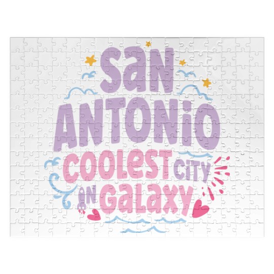 San Antonio Coolest Galaxy Jigsaw Puzzles