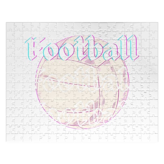 Football is life , sport lover Jigsaw Puzzles