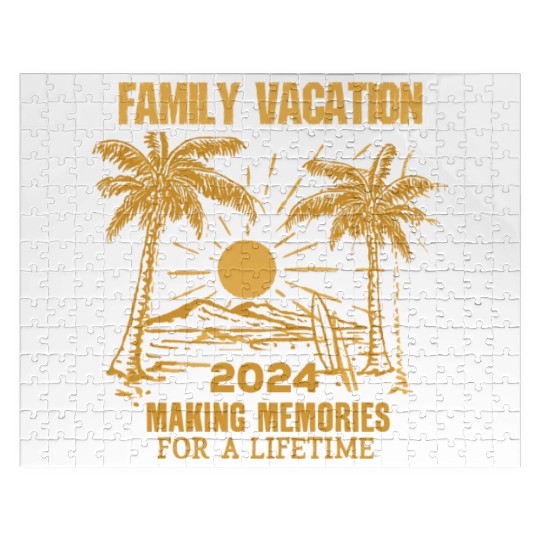 Family Vacation 2024 Making Memories Jigsaw Puzzles