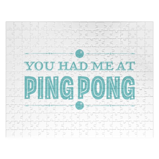 Ping Pong Lover Funny Table Tennis Humor Jigsaw Puzzles