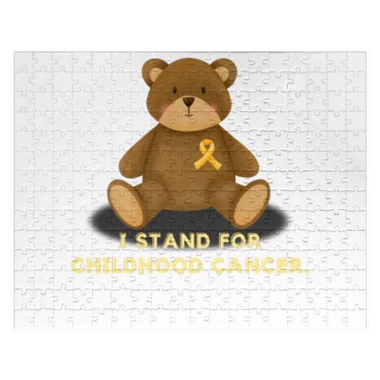 I stand for childhood cancer Jigsaw Puzzles