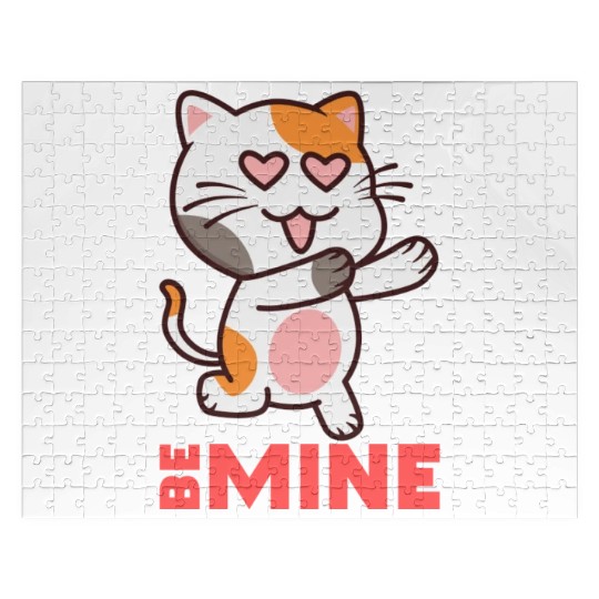 Cat be mine Jigsaw Puzzles