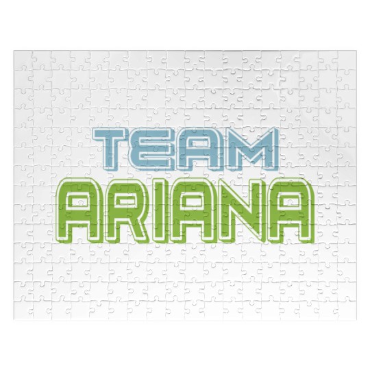 Show Support Be On Team Ariana Jigsaw Puzzles