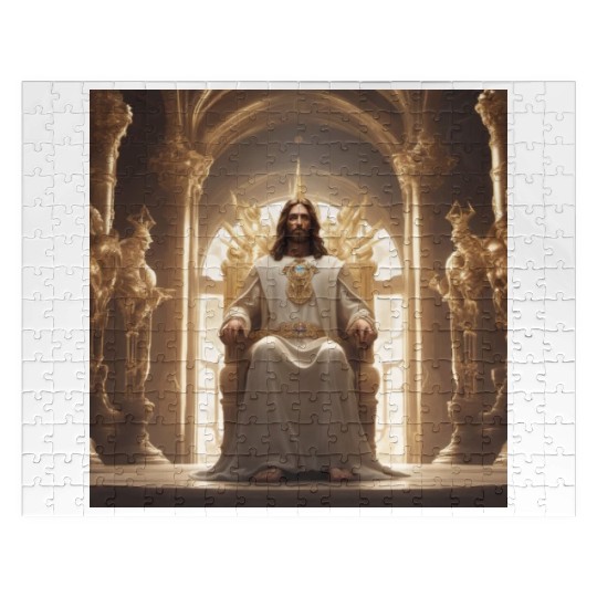 Jesus is king Jigsaw Puzzles