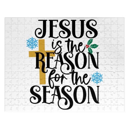 Jesus Is The Reason For The Season Jigsaw Puzzles