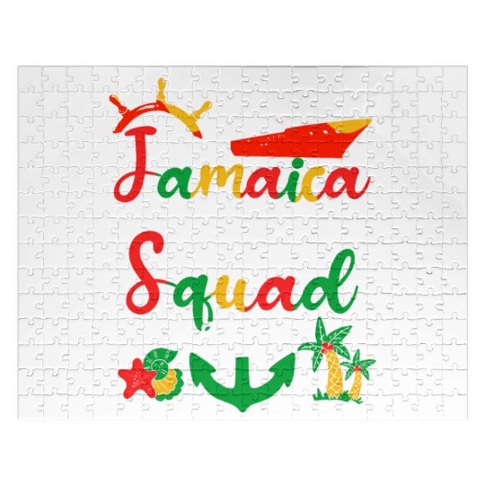 Jamaica Cruise Ship Friends Vacation Jigsaw Puzzles