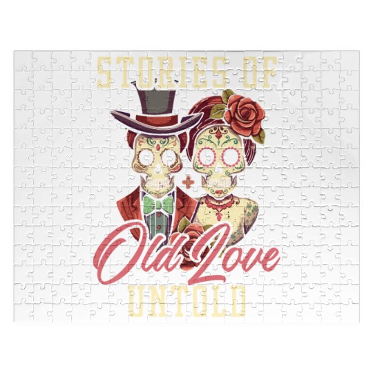 Dia De Los Muertos Sugar Skull Mexican Holiday Jigsaw Puzzles