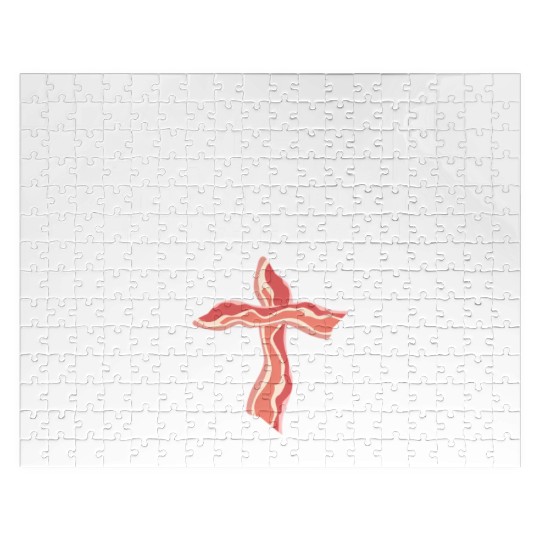 Bacon Another Reason I Know T Jesus Loves Me Pork Jigsaw Puzzles