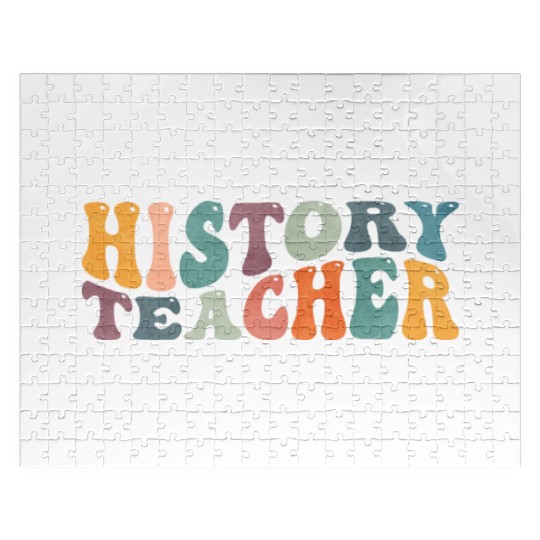 Groovy History Teacher Teaching Jigsaw Puzzles