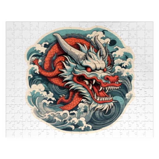 Japanese Dragon Jigsaw Puzzles