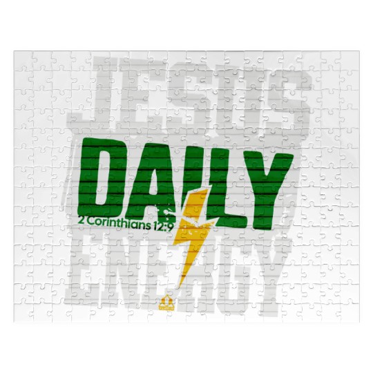Jesus Is Our Daily Energy Take Daily Christian Jigsaw Puzzles