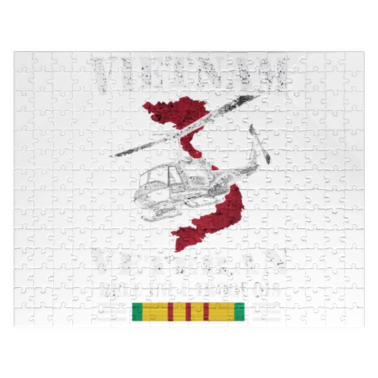 UH1 Vietnam Veteran Jigsaw Puzzles