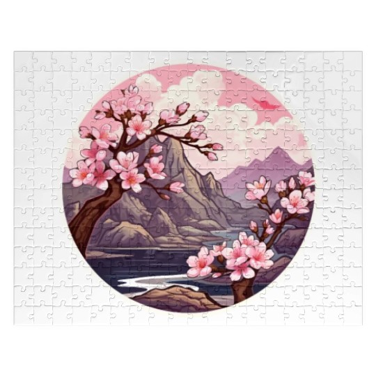 Cherry Blossom Tree Jigsaw Puzzles