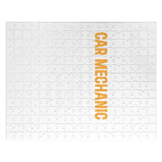 Car Mechanic US Flag Auto Mechanic Jigsaw Puzzles