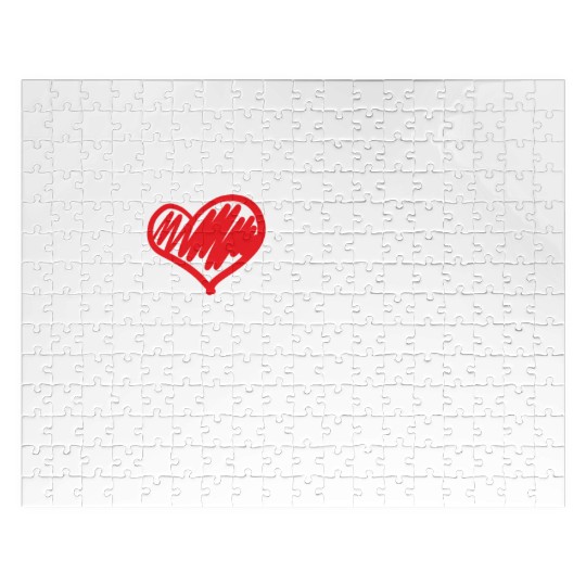 I Love My Wife funny I Heart My Wife Jigsaw Puzzles