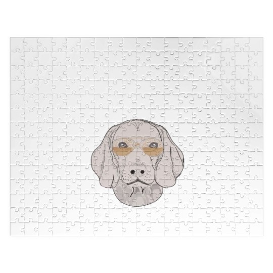 Don't Mess With Me I've Raised A Weimaraner Jigsaw Puzzles