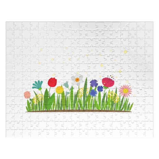 Garden of Firefly Jigsaw Puzzles
