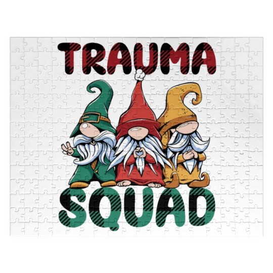 Trauma Squad Gnomes Emergency Nursing Jigsaw Puzzles