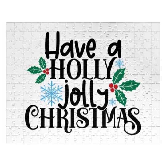 Holly Jolly Christmas Jigsaw Puzzles