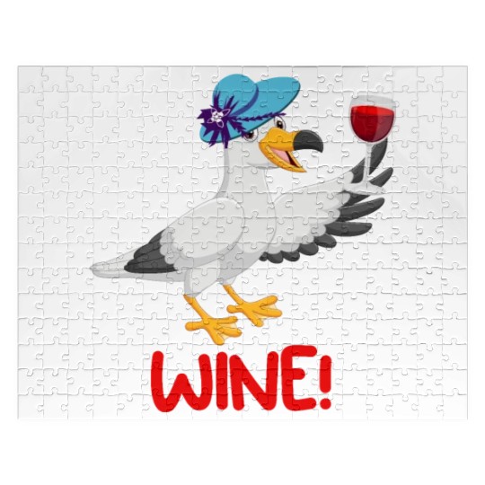 Seagull Jigsaw Puzzles Wine Lover North German Seagulls